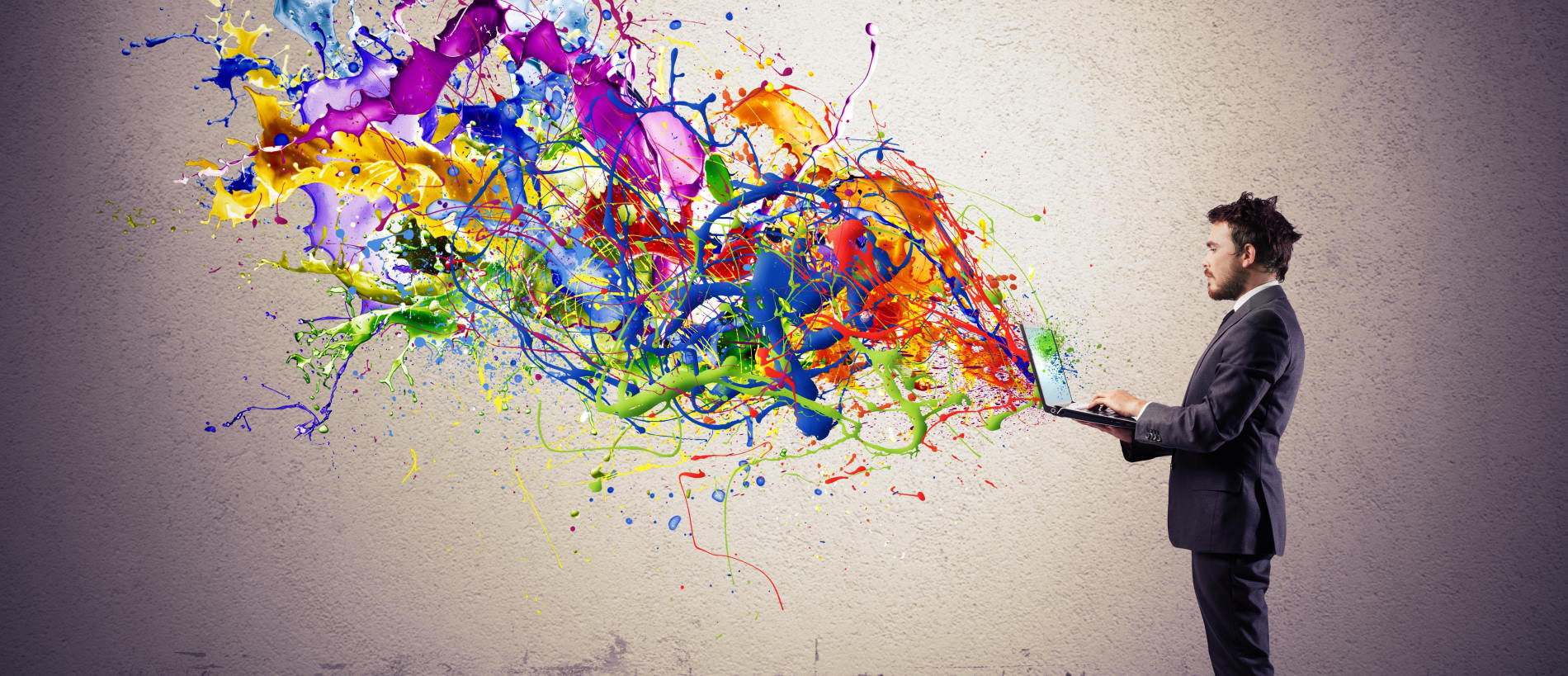 Самовыражение 3. Абстракция жизнь. Творческий человек. Человек в краске. Творческое самовыражение.