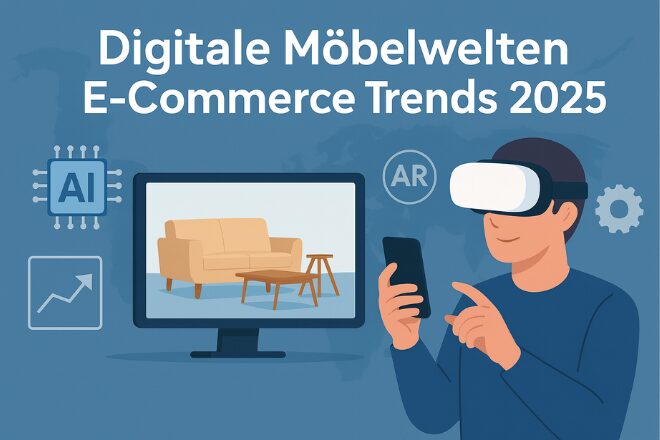 Digitale Möbelwelten: E-Commerce Trends 2025