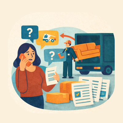 Lieferzeiten intransparent kommuniziert – ein Fehler im Möbel E-Commerce 