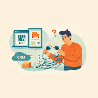 Nicht funktionierende Shopintegration als Fehler im Möbel E-Commerce 